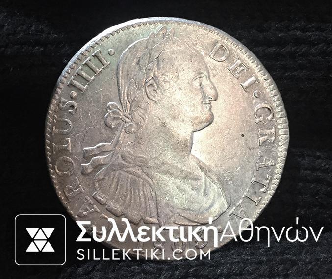 MEXICO 8 Real 1803 XF-AU